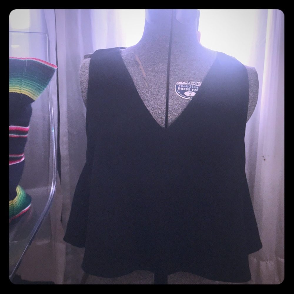 Black Club Monaco top.